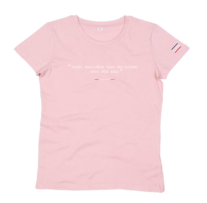 T-shirt femme citation Oscar Wilde - Soyez vous-même, tous les autres sont déjà pris